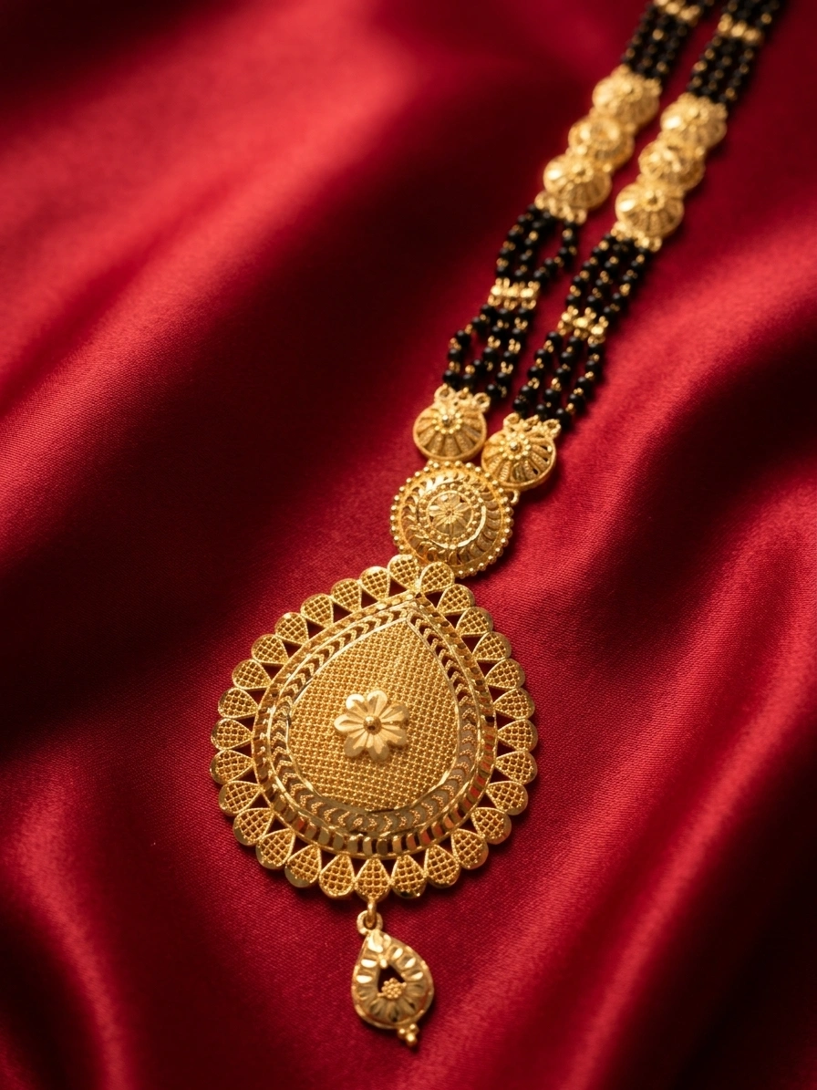 Ornate Gold Mangalsutra