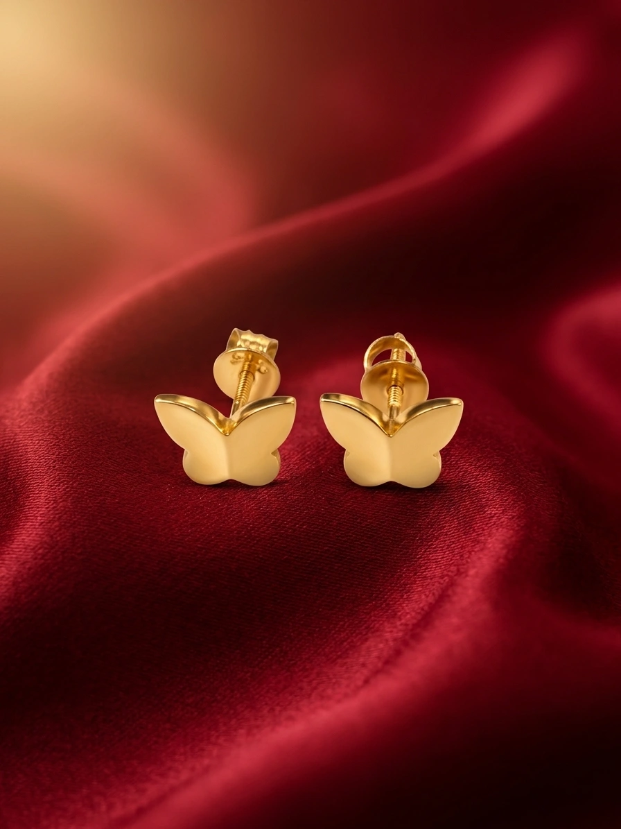 Ornate Gold Earrings