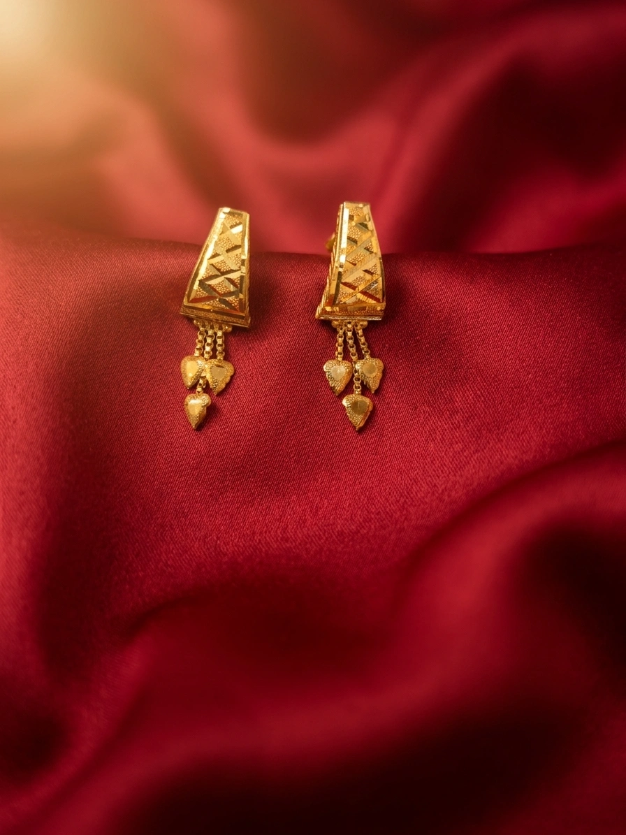 Ornate Gold Earrings