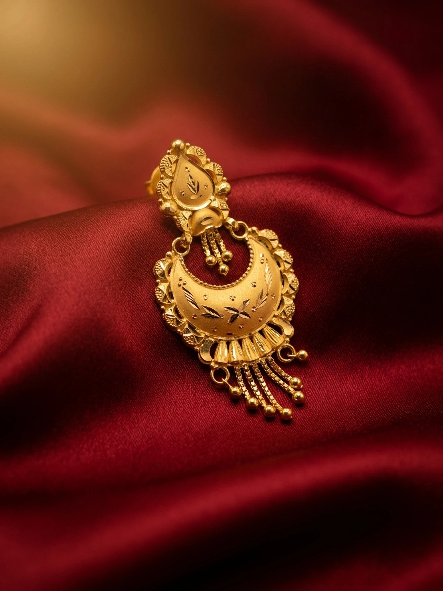 Ornate Gold Earrings
