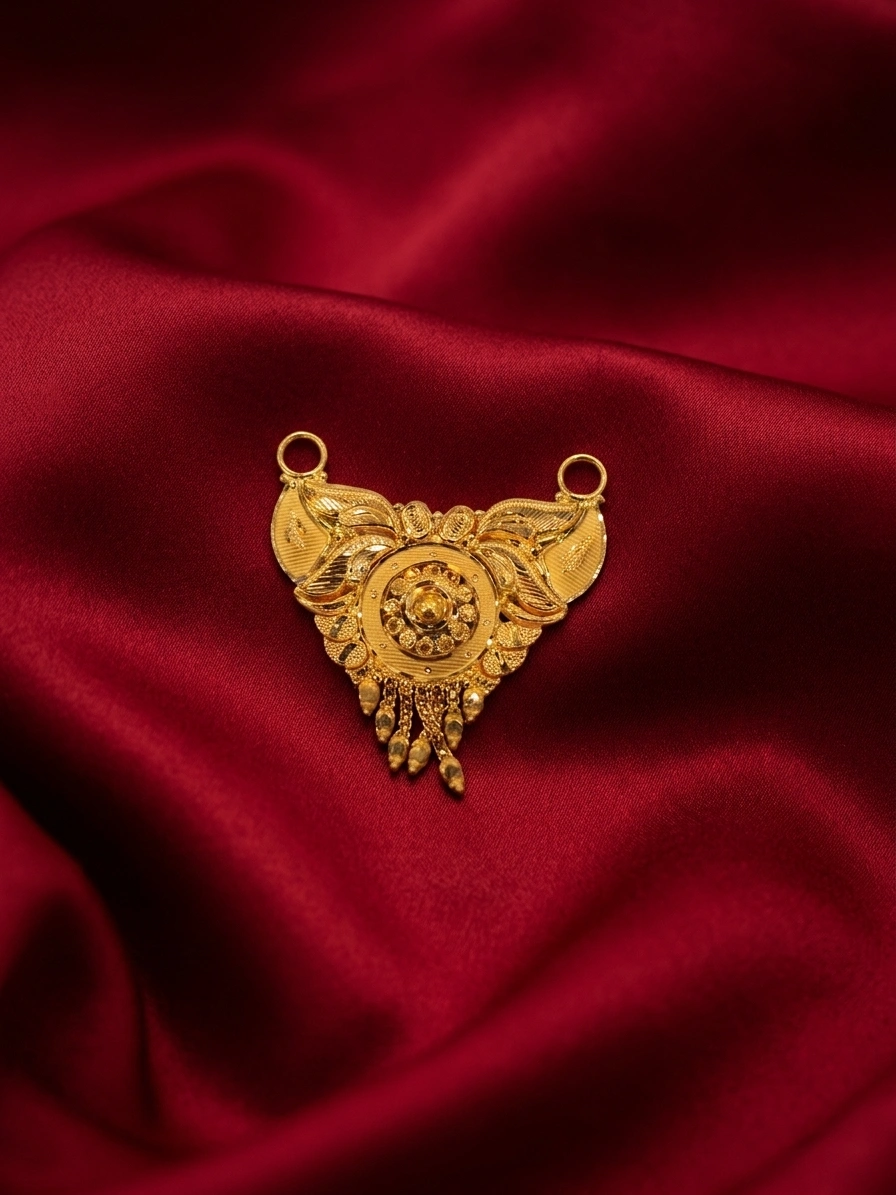 Ornate Gold Pendant