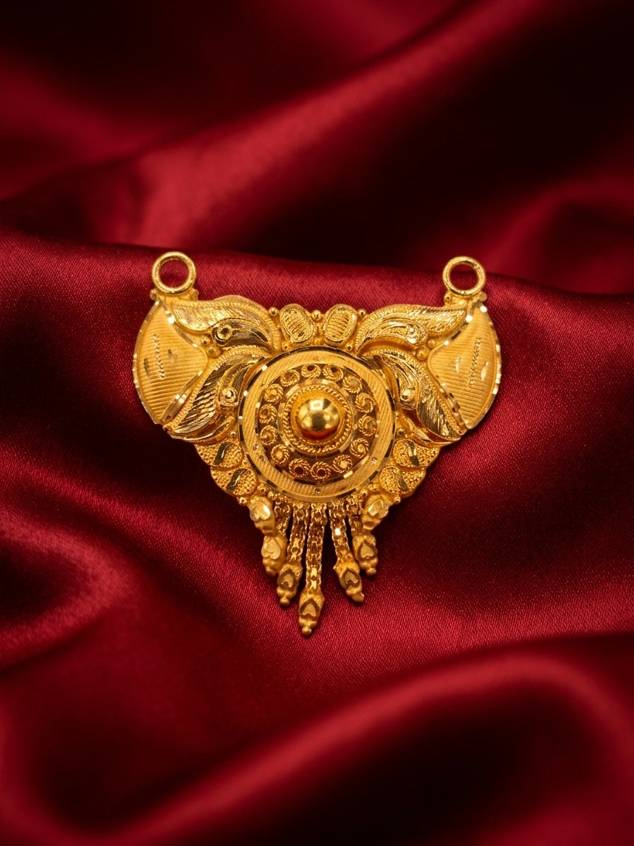 Ornate Gold Pendant