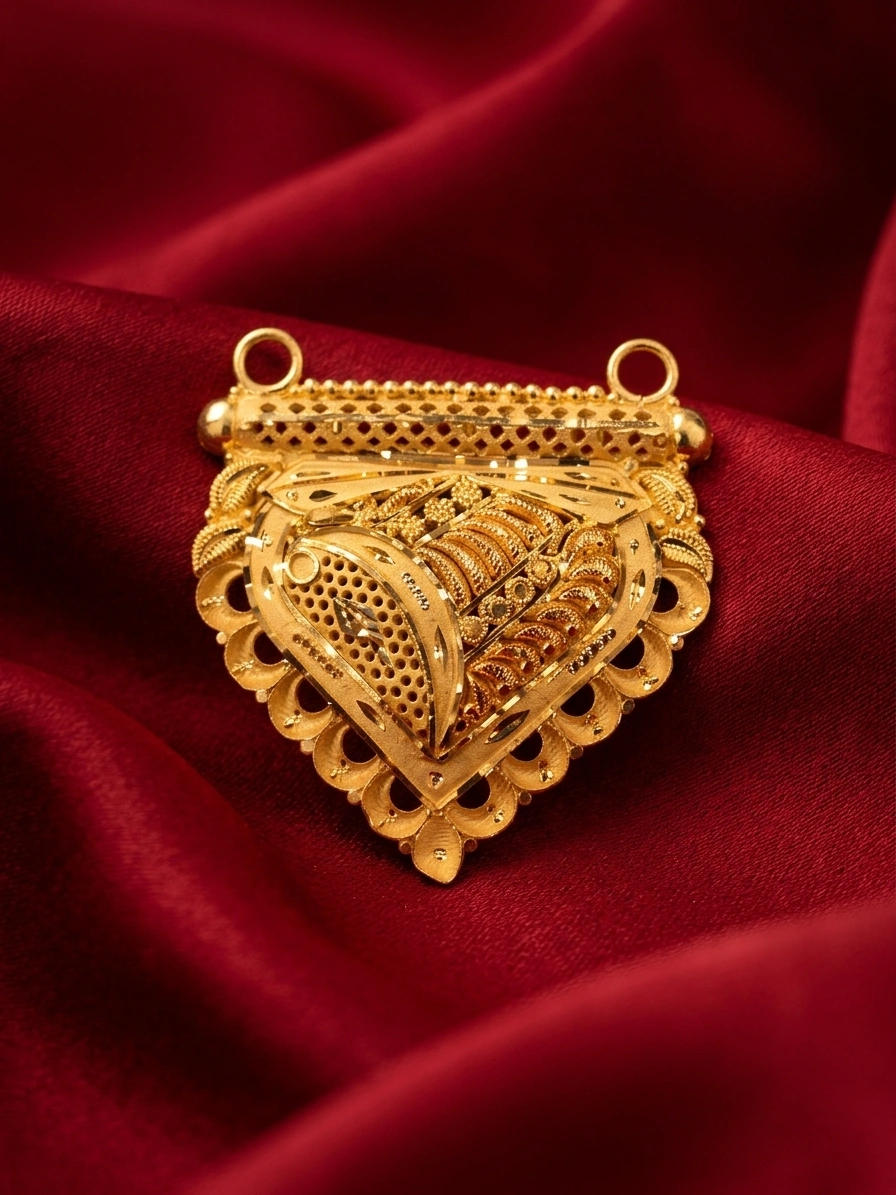 Ornate Gold Pendant